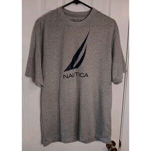 Mens Nautica Gray T-shirt XL